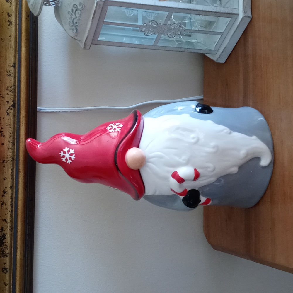 Gnome Christmas Cookie Jar